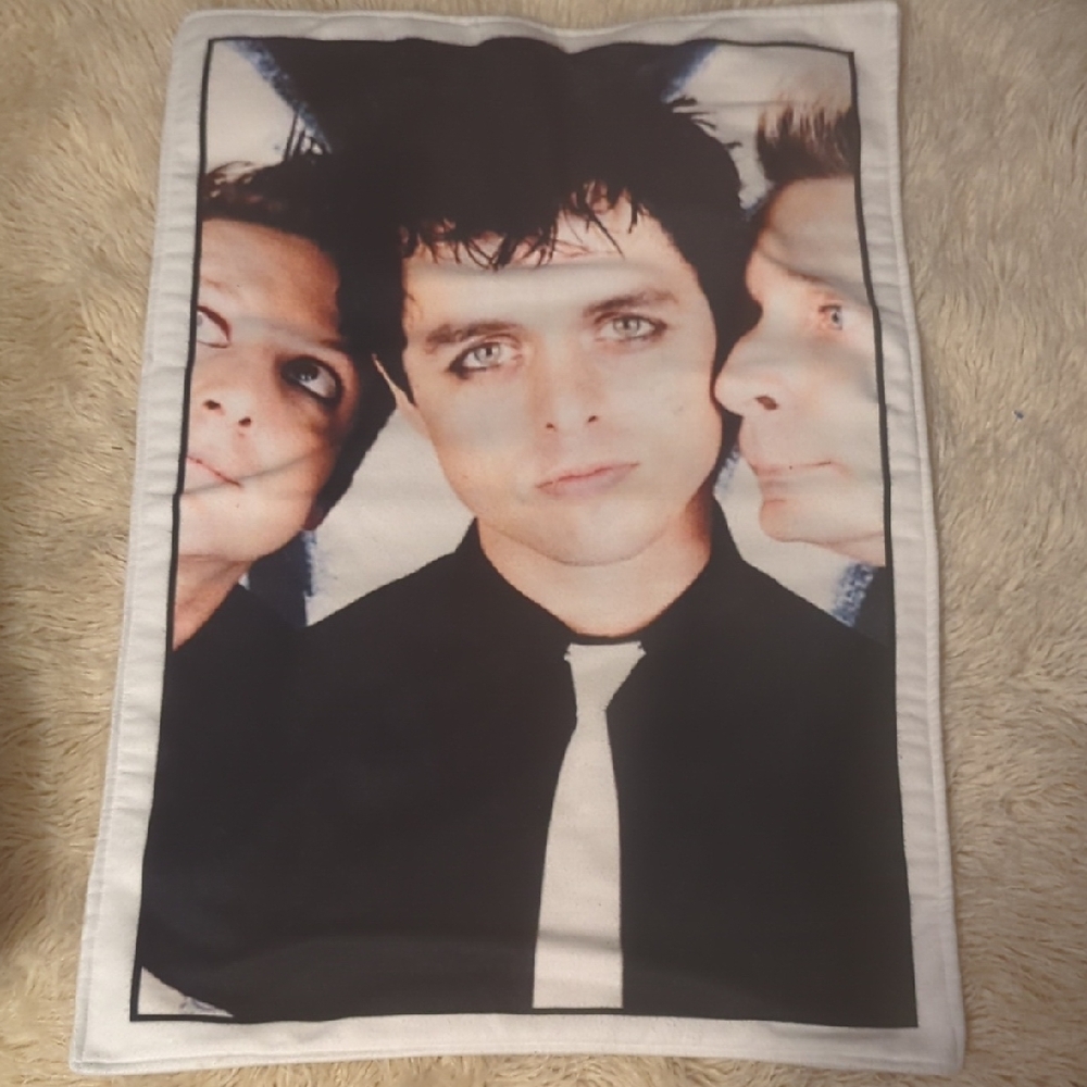 Green Day‎ Pop Punk band merchandise wall hang or small towel 40x28